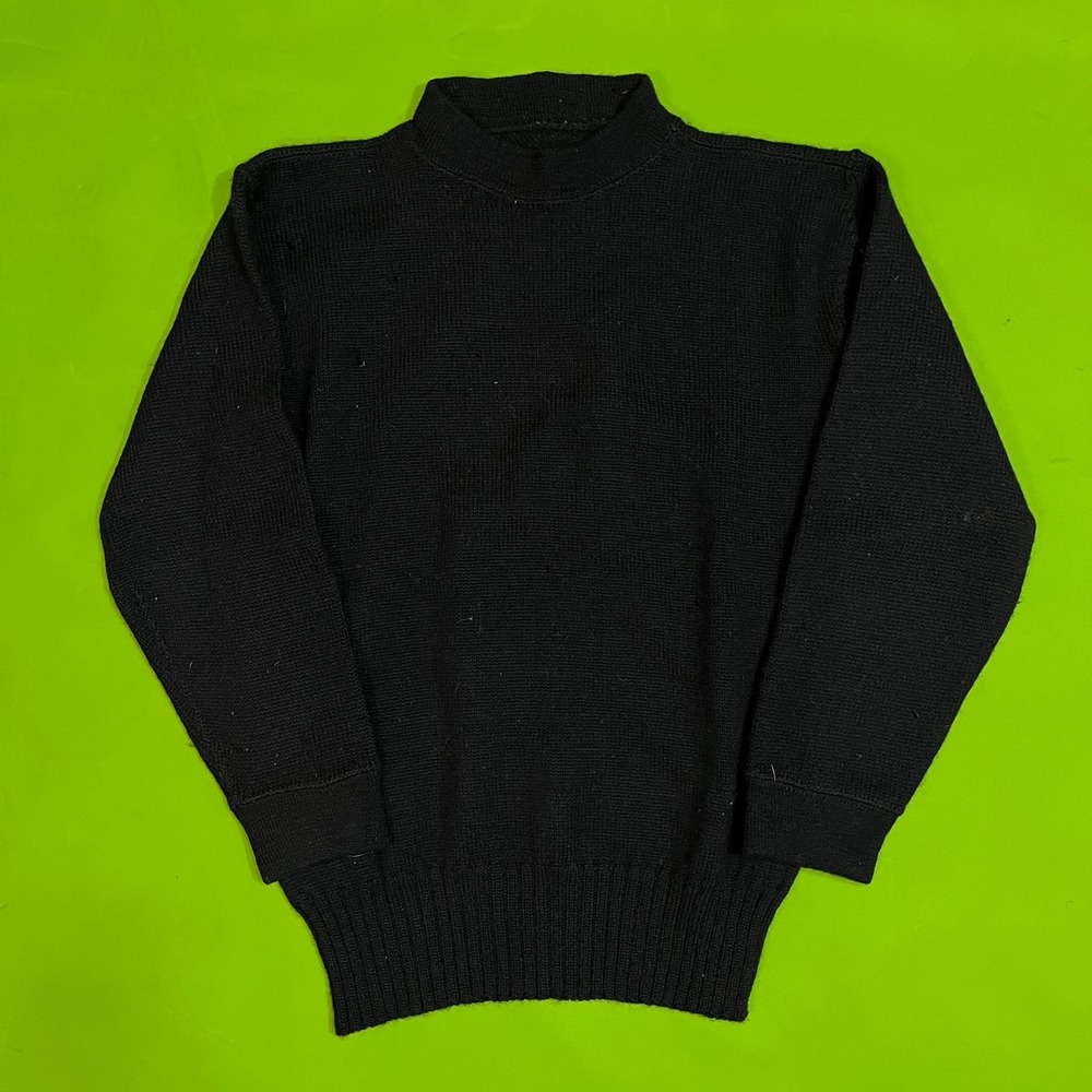 SMALL‎ VTG GOB 40'S WW2 WWII USN US NAVY DECK SAILOR WOOL KNIT SWEATER RARE
